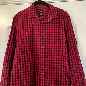 H&M Long Sleeve Button Down Shirt